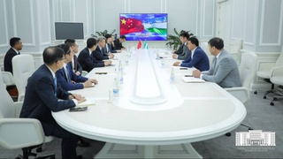 A meeting with the Chinese delegation was held in the Tashkent khokimiyat