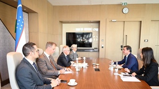 Шерзод Асадов Европада хавфсизлик ва ҳамкорлик ташкилотининг ОАВ эркинлиги бўйича вакили билан учрашди