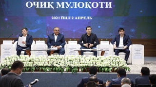 Открытый диалог с предпринимателями и экспортерами Навоийской области