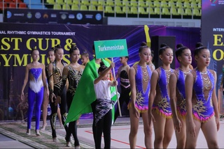 International rhythmic gymnastics competitions "Olympic Stars" were held in Tashkent
