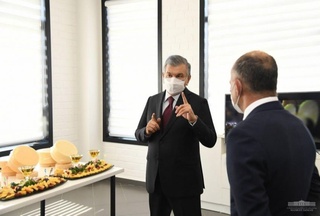 Бектемир туманида янги қўшма корхона фаолияти кўздан кечирилди