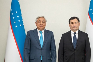 O‘zbekiston transport vaziri Qirg‘iziston elchisi bilan uchrashdi