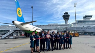 «Uzbekistan Airways»  Германияның Мюнхен қаласына тұрақты әуе рейстерін  ашты