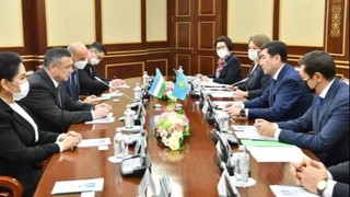 Спикер Законодательной палаты Олий Мажлиса встретился с председателем Мажилиса Парламента Республики Казахстан