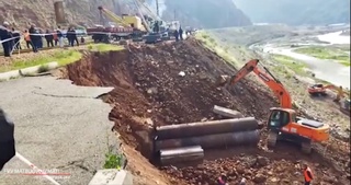 «Қамчиқ» довонида кузатилган сел-тошқин оқибатлари бартараф этилди