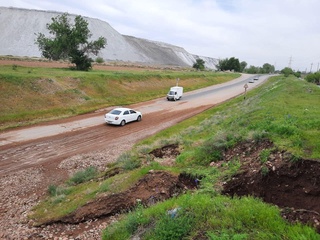 "Таначи-Бўка" каналидаги тошқин қисқа муддатда бартараф этилди