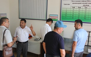 Наманганда пахта мавсумидаги арбитраж гуруҳларининг фаолиятига бағишланган пресс-тур ўтказилди