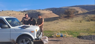 Бўстонлиқда сайроқи қушларни овлаётган қонунбузар жаримага тортилди