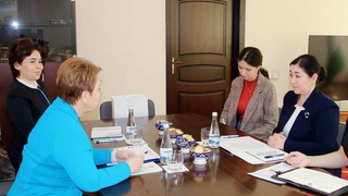 Feruza Eshmatova Tatariston Ombudsmani bilan uchrashdi