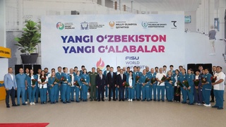 Historic victory in Germany: Uzbek champions were solemnly welcomed in Tashkent