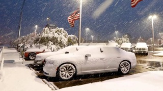 Америкада қор ёғди