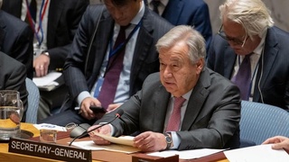 БМТ Бош котиби: Фаластин мустақиллиги Яқин Шарқда тинчлик ўрнатилиши учун зарур