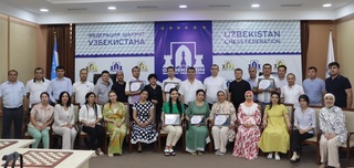 Ўзбекистон Республикаси нотариал палатаси кубоги учун шахмат-шашка турнири ўтказилди