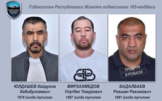 Тошкентда яна жиноий гуруҳ аъзолари ушланди, бир киши қидирувга берилди