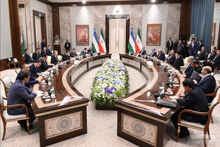 Ўзбекистон ва Эрон Президентлари икки томонлама ҳамкорлик масалаларини кўриб чиқдилар