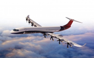 90 ўринли электросамолёт бир марта қувватлантирилгач, 1000 километр масофани босиб ўтади