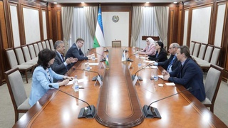 Senatda YEXHT DIIHBning Oʻzbekistondagi referendumni kuzatish boʻyicha missiyasi rahbari bilan uchrashuv oʻtkazildi