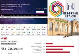 ФарДУ - Times higher education (THE) рейтингида яна юқорилади!