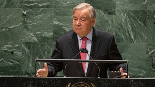 Глава ООН на 76-й сессии Генассамблеи: нужно отойти от края пропасти