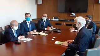 Ташқи ишлар вазири бошчилигидаги делегация Роберт Дестро билан учрашди