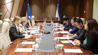 Энергетика вазирлигида Франция элчиси билан учрашув бўлиб ўтди