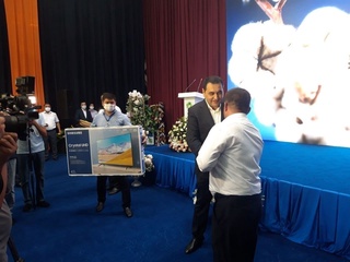 “Fergana Global Textile”нинг янги тўқимачилик мажмуи иш бошлади