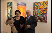 Dubayda taniqli o‘zbek rassomining ko‘rgazmasi bo‘lib o‘tmoqda