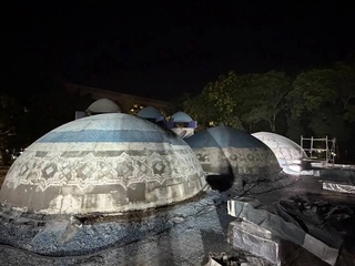 Toshkentdagi "Moviy gumbaz" kafesi madaniy merosi obyektida ruxsatsiz olib borilgan ta’mirlash ishlari to‘xtatildi