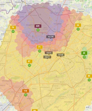 Тошкентдаги омборхоналарнинг биридан перекис водород моддаси очиқ ҳавога чиқиб кетди