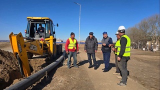 Алыс аўылларға ишимлик суў қубырлары тартылмақта