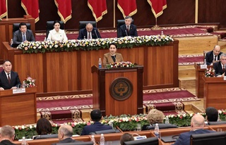 Өзбекстан парламентінің делегациясы Қырғыз Республикасы Жогорку Кенешінің 85 жылдығына арналған халықаралық конференциясына қатысты