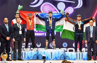 Dierbek Ruzmetov is the absolute champion of Asia