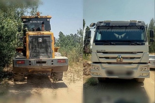 Приняты меры в отношении лиц, незаконно добывавших грунт в Джизакской области