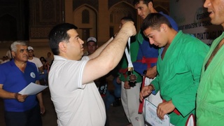 В Бухаре проведены открытый чемпионат по курашу и турнир на «Кубок ректора» Бухарского филиала ТИИИМСХ