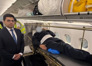 Тяжелобольной соотечественник успешно возвращен в Узбекистан из Казани