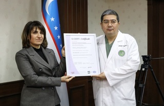 Самарқанд давлат тиббиёт институти 2-клиникаси ISO сертификатини олди