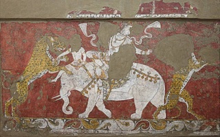 В Узбекистане завершена реставрация знаменитой настенной росписи VII века