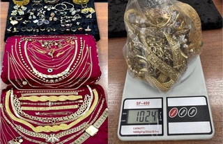 В аэропорту Ташкента у пассажира изъяты ювелирные изделия на 819 миллионов сумов