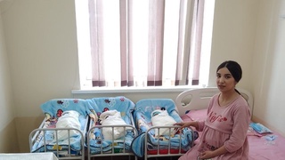 Izboskanlik ayol uch o‘g‘il egizakni dunyoga keltirdi