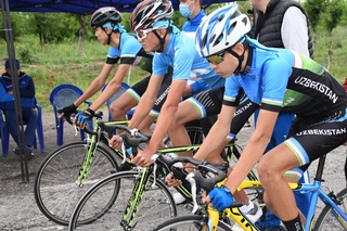 Велошоссе бўйича Ўзбекистон чемпионатининг илк ғолиблари аниқланди