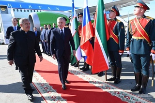 Shavkat Mirziyoyev’s visit to the Russian Federation has begun