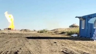 В Муйнаке успешно локализован газовый фонтан высокого давления