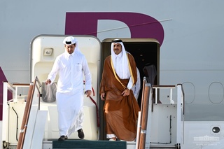 Амири Давлати Қатар ба шаҳри Самарқанд омад