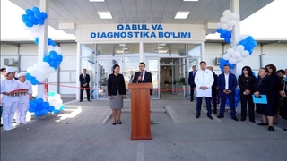 Ташкент қалалық балалар көпсалалы ауруханасы пайдалануға берілді