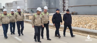 Бухоро нефтни қайта ишлаш заводи мутахассисларига лойиҳаларни белгиланган муддатларда якунлаш бўйича  кўрсатмалар берилди