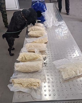 “Ҳаво компрессори”га яширилган гиёҳвандлик воситаси фош этилди