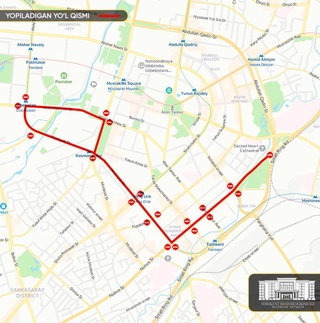 On November 17-19, several streets of Tashkent will be temporarily closed