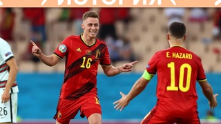 Сборная Бельгии выбила из турнира чемпионов Европы Португалию
