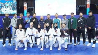 Сборная Узбекистана по таэквондо завоевала девять медалей на турнире «Fujairah Open»