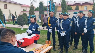 На стартах - юные спасатели